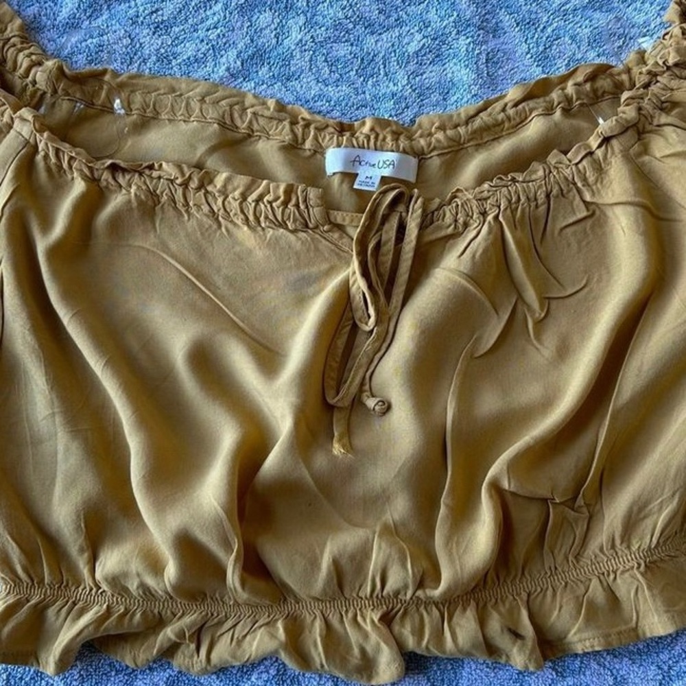 active usa cropped blouse